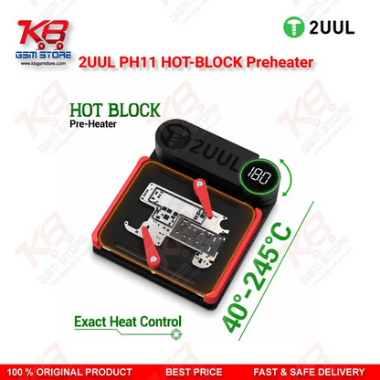 2UUL PH11 Hot-Block PCB Preheater for Motherboard Delamination & Rebonding