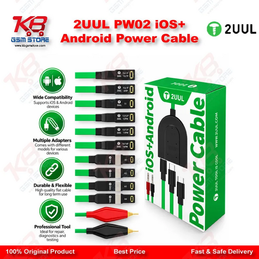 2UUL PW02 iOS+Android Power Cable