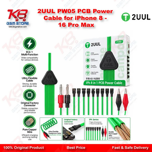 2UUL PW05 PCB Power Cable for iPhone 8 – 16 Pro Max