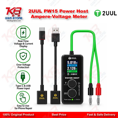 2UUL PW15 Power Host Ampere-Voltage Meter