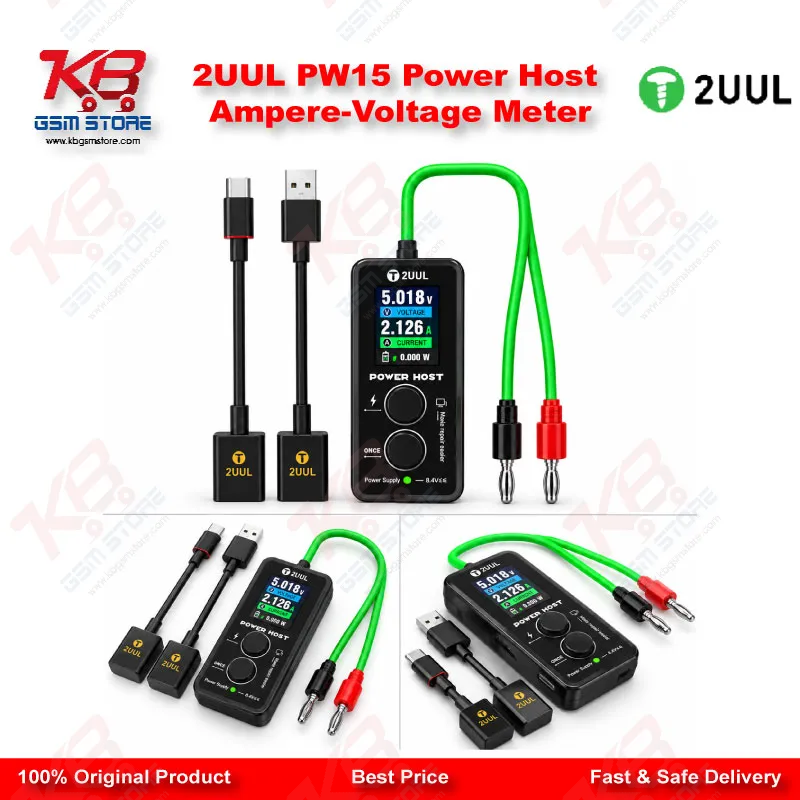 2UUL PW15 Power Host Ampere-Voltage Meter