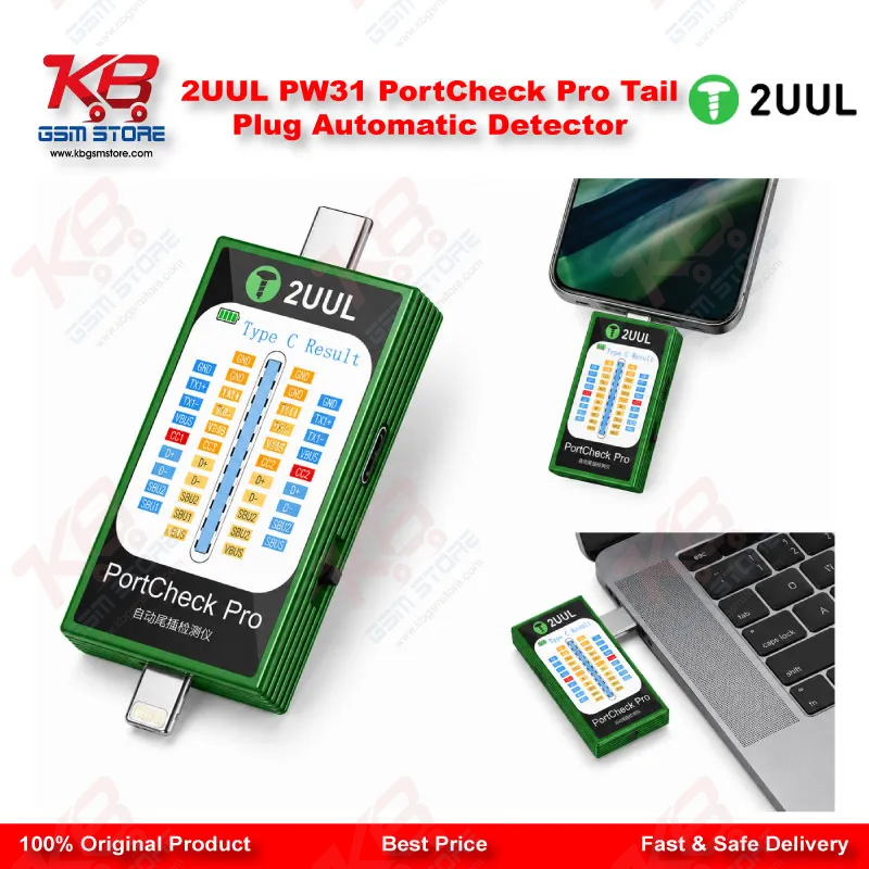 2UUL PW31 PortCheck Pro Tail Plug Automatic Detector