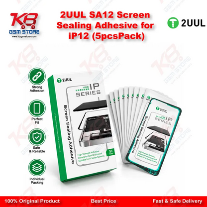 2UUL SA12 Screen Sealing Adhesive for iP12 (5pcs/Pack)