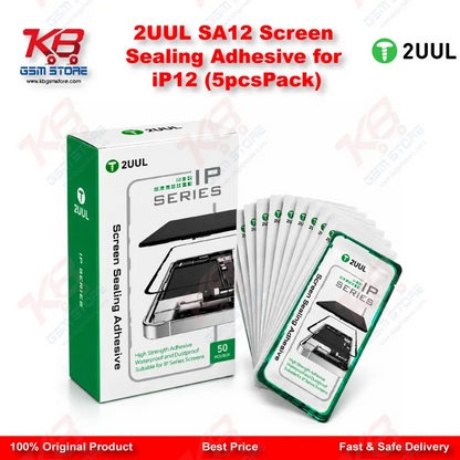 2UUL SA12 Screen Sealing Adhesive for iP12 (5pcs/Pack)