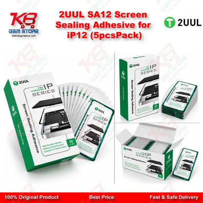 2UUL SA12 Screen Sealing Adhesive for iP12 (5pcs/Pack)