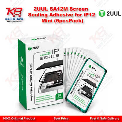 2UUL SA12M Screen Sealing Adhesive for iP12 Mini (5pcs/Pack)