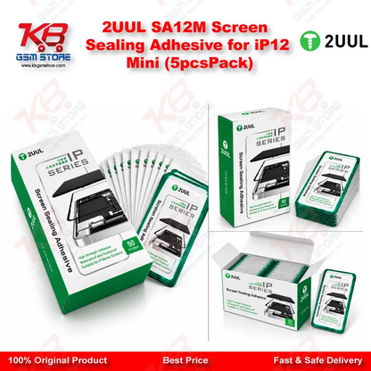 2UUL SA12M Screen Sealing Adhesive for iP12 Mini (5pcs/Pack)