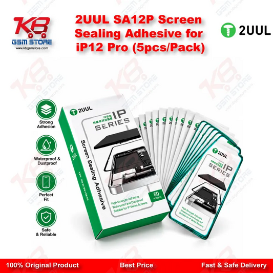 2UUL SA12P Screen Sealing Adhesive for iP12 Pro (5pcs/Pack)
