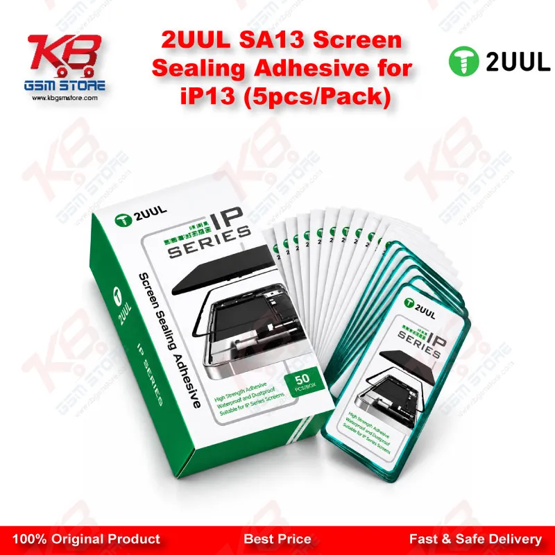 2UUL SA13 Screen Sealing Adhesive for iP13 (5pcs/Pack)