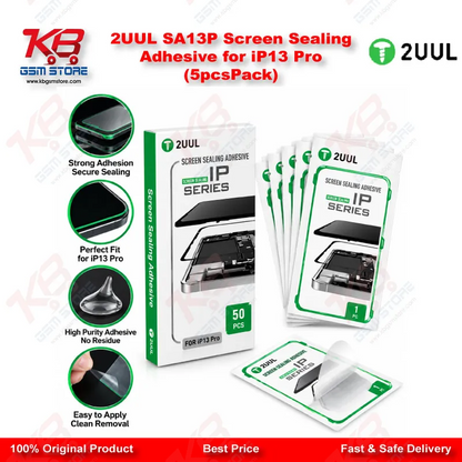 2UUL SA13P Screen Sealing Adhesive for iP13 Pro (5pcsPack)
