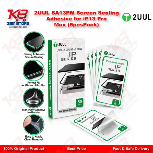 2UUL SA13PM Screen Sealing Adhesive for iP13 Pro Max (5pcs/Pack)