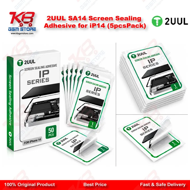 2UUL SA14 Screen Sealing Adhesive for iP14 (5pcs/Pack)