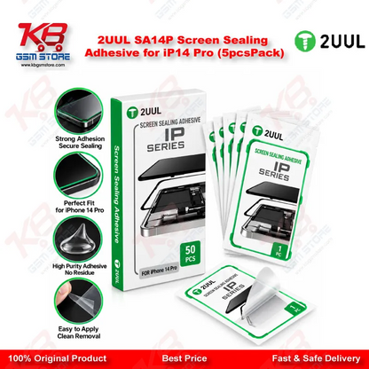 2UUL SA14P Screen Sealing Adhesive for iP14 Pro (5pcs/Pack)