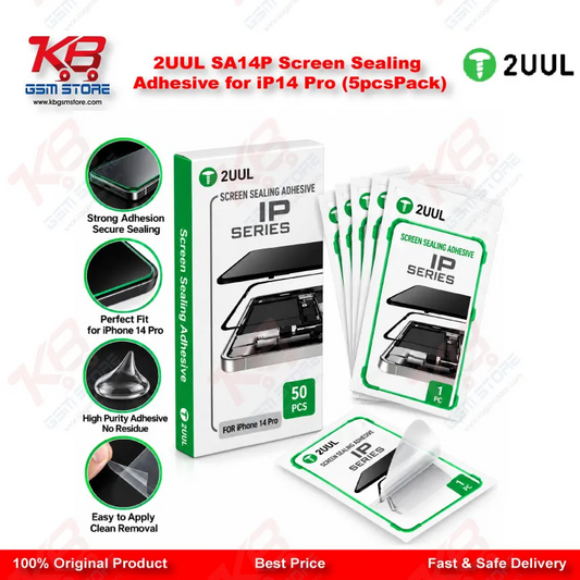 2UUL SA14P Screen Sealing Adhesive for iP14 Pro (5pcs/Pack)