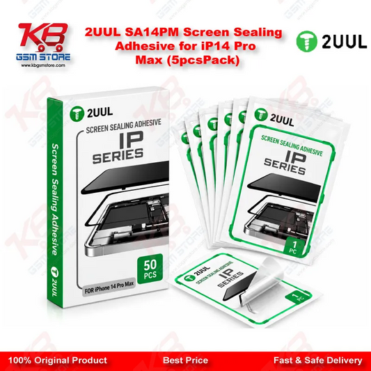 2UUL SA14PM Screen Sealing Adhesive for iP14 Pro Max (5pcs/Pack)