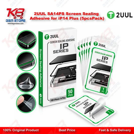 2UUL SA14PS Screen Sealing Adhesive for iP14 Plus (5pcs/Pack)