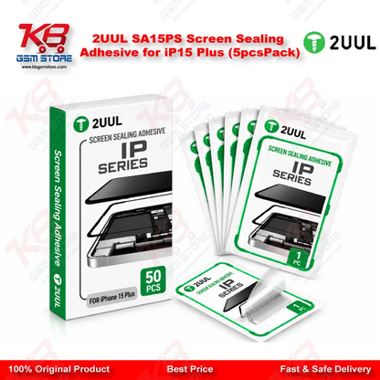 2UUL SA15PS Screen Sealing Adhesive for iP15 Plus (5pcs/Pack)