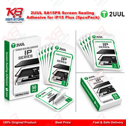 2UUL SA15PS Screen Sealing Adhesive for iP15 Plus (5pcs/Pack)