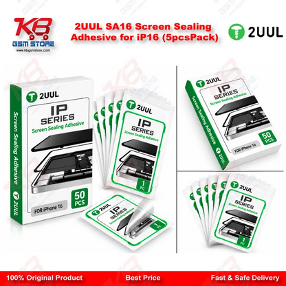 2UUL SA16 Screen Sealing Adhesive for iP16 (5pcs/Pack)