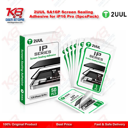 2UUL SA16P Screen Sealing Adhesive for iP16 Pro (5pcs/Pack)