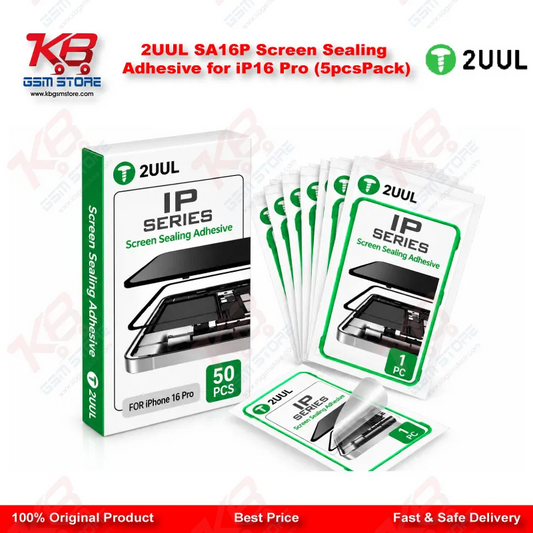 2UUL SA16P Screen Sealing Adhesive for iP16 Pro (5pcs/Pack)