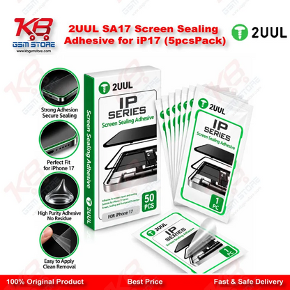 2UUL SA17 Screen Sealing Adhesive for iP17 (5pcs/Pack)