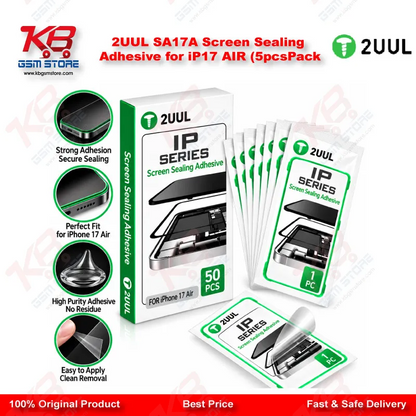 2UUL SA17A Screen Sealing Adhesive for iP17 AIR (5pcs/Pack