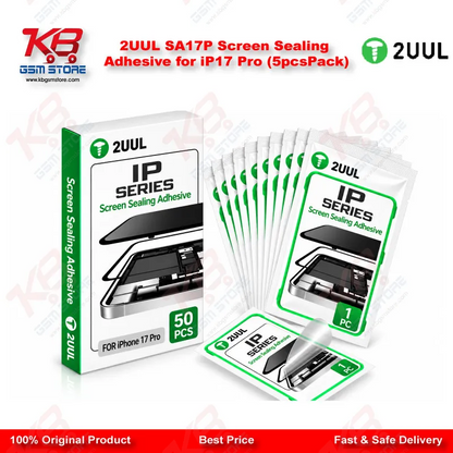 2UUL SA17P Screen Sealing Adhesive for iP17 Pro (5pcs/Pack)