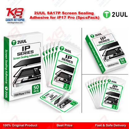 2UUL SA17P Screen Sealing Adhesive for iP17 Pro (5pcs/Pack)