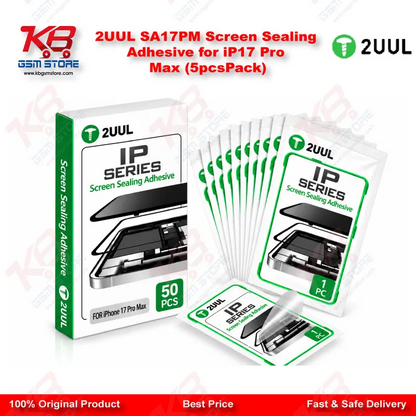 2UUL SA17PM Screen Sealing Adhesive for iP17 Pro Max (5pcs/Pack)