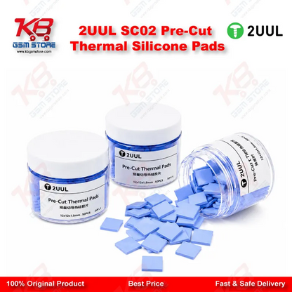 2UUL SC02 Pre-Cut Thermal Silicone Pads