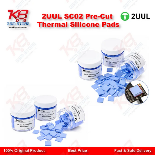 2UUL SC02 Pre-Cut Thermal Silicone Pads