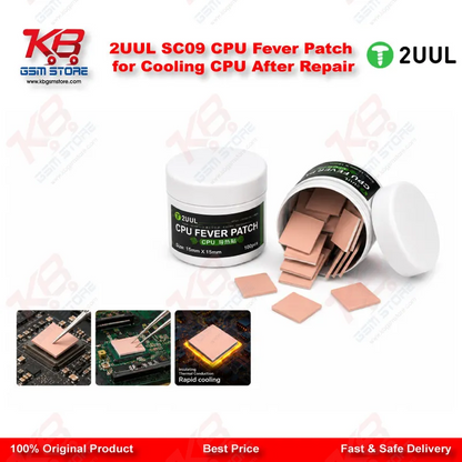 2UUL SC09 CPU Fever Patch for Cooling CPU After Repair