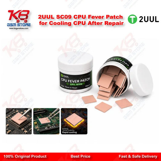 2UUL SC09 CPU Fever Patch for Cooling CPU After Repair
