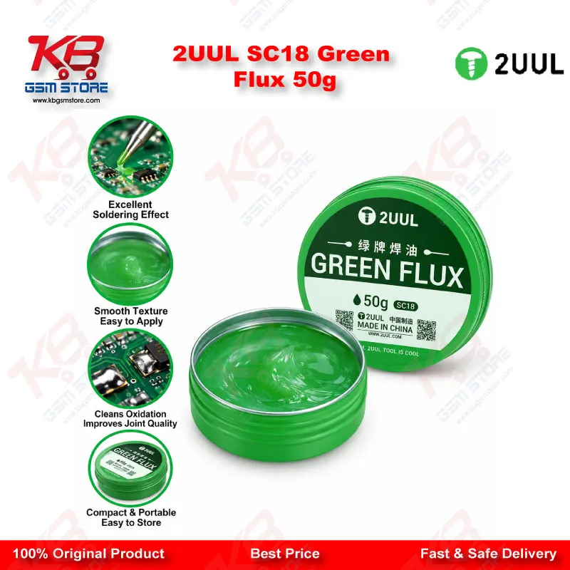 2UUL SC18 Green Flux 50g