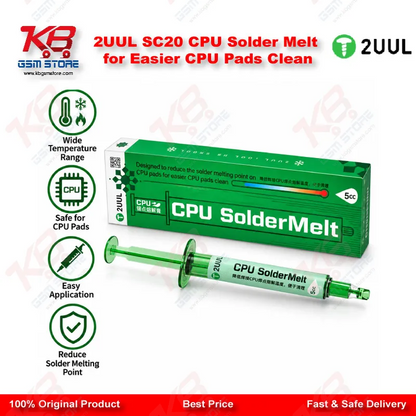 2UUL SC20 CPU Solder Melt for Easier CPU Pads Clean