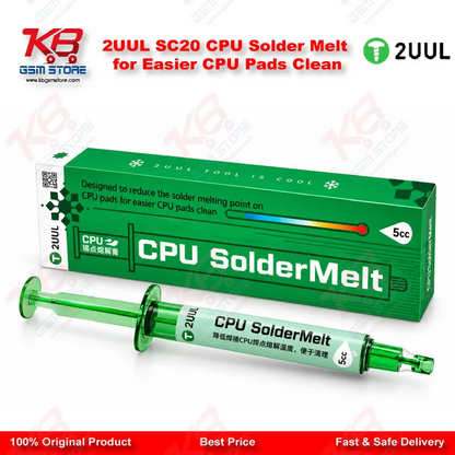 2UUL SC20 CPU Solder Melt for Easier CPU Pads Clean