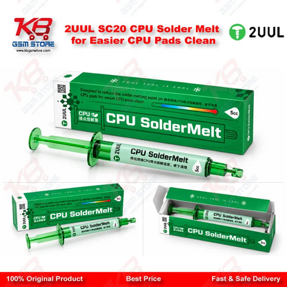 2UUL SC20 CPU Solder Melt for Easier CPU Pads Clean