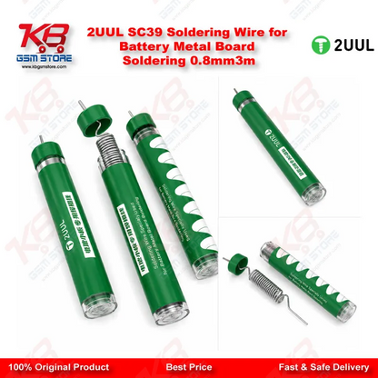 2UUL SC39 Soldering Wire for Battery Metal Board Soldering 0.8mm*3m