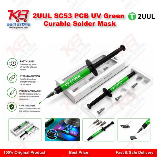 2UUL SC53 PCB UV Green Curable Solder Mask