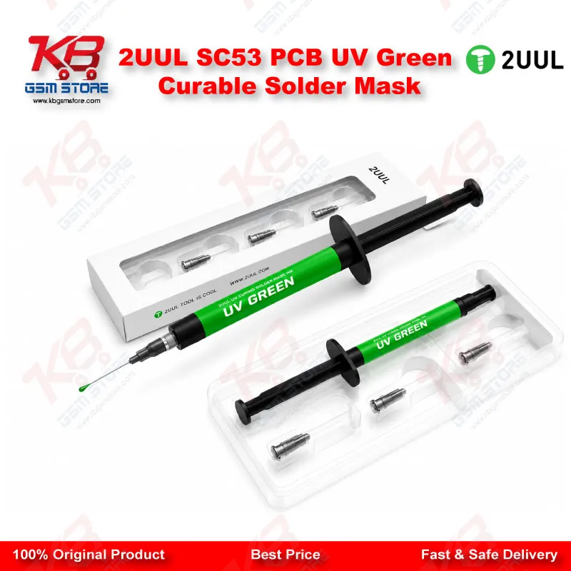 2UUL SC53 PCB UV Green Curable Solder Mask