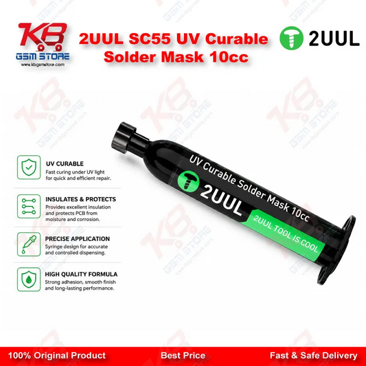 2UUL SC55 UV Curable Solder Mask 10cc