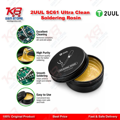 2UUL SC61 Ultra Clean Soldering Rosin for Mobile PCB & BGA Repair