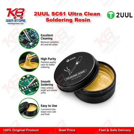 2UUL SC61 Ultra Clean Soldering Rosin for Mobile PCB & BGA Repair