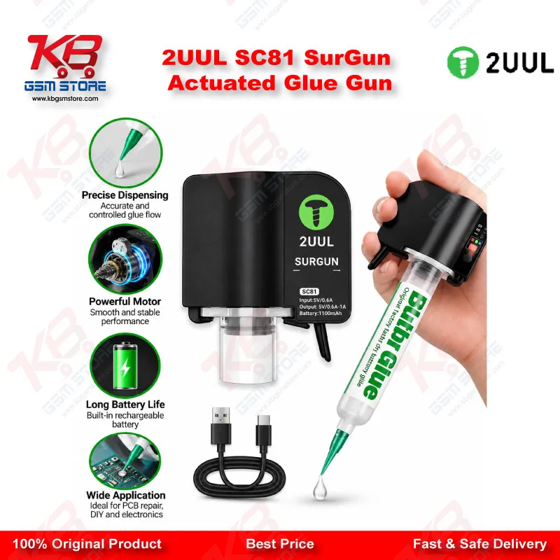 2UUL SC81 SurGun Actuated Glue Gun