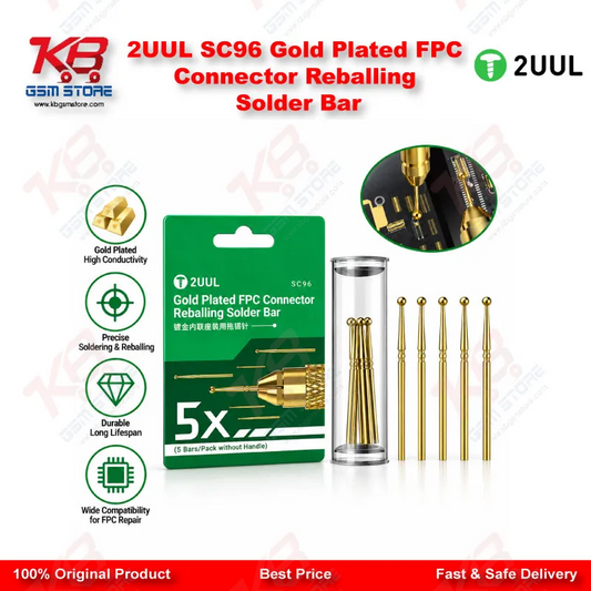 2UUL SC96 Gold Plated FPC Connector Reballing Solder Bar