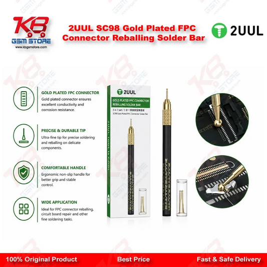 2UUL SC98 Gold Plated FPC Connector Reballing Solder Bar