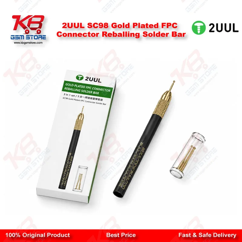 2UUL SC98 Gold Plated FPC Connector Reballing Solder Bar