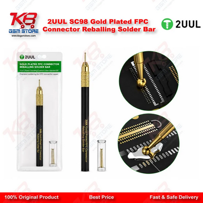 2UUL SC98 Gold Plated FPC Connector Reballing Solder Bar