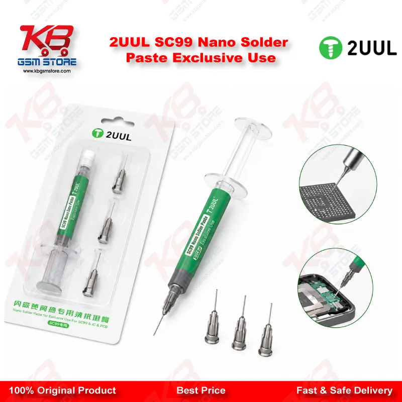 2UUL SC99 Nano Solder Paste Exclusive Use